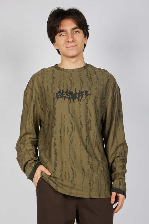 Лонгслив B-SW35445 Miasin (хаки, 140)