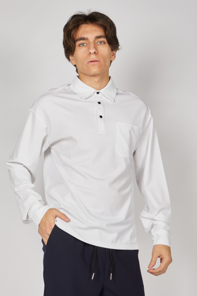 Поло B-PL35242 (Белый, 140)