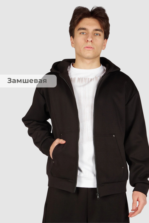 Толстовка на молнии B-HDZ36469 Miasin (Черный, 140-170)