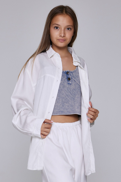 Блузка G-SH25106 (белый, 134)
