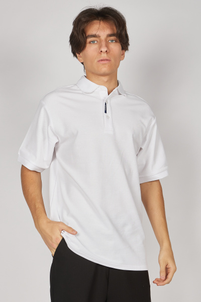 Поло B-PL34439S-25 (Белый, 122)