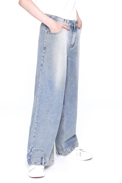 Джинсы B-JN35159 (Джинсовый, 140)