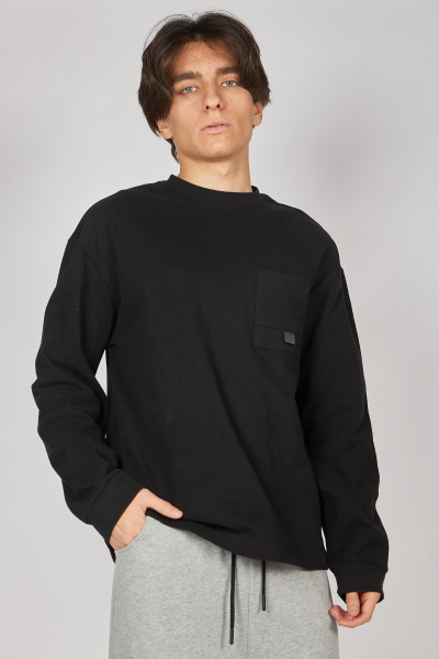 Лонгслив B-SW35274 (Черный, 170)