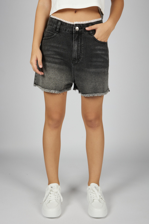 Шорты G-JN26056 Miasin (джинc. серый, 134-164)