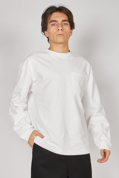 Лонгслив B-SW35274 (Белый, 140)