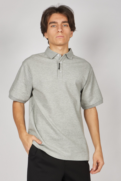 Поло B-PL34439S-25 (серый, 140)