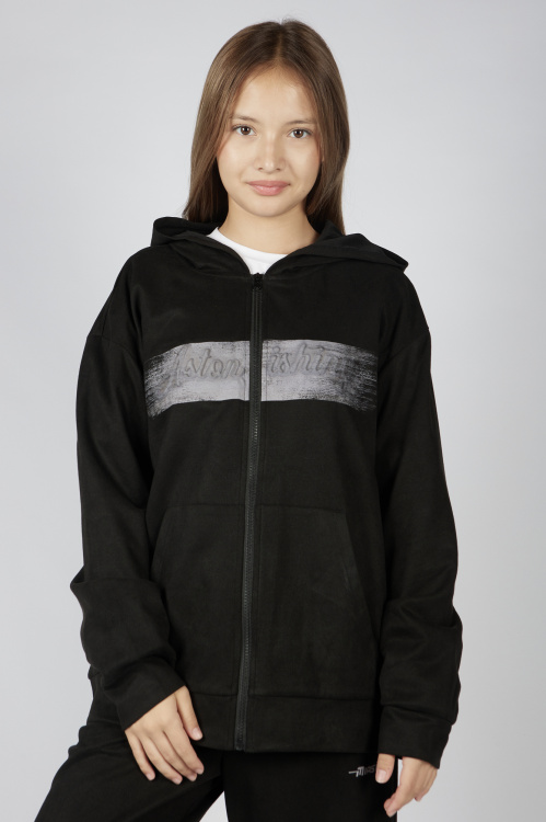 Толстовка на молнии G-HDZ26019 Miasin (Черный, 134)