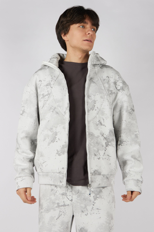 Толстовка на молнии B-HDZ35433 Miasin (Белый, 140)