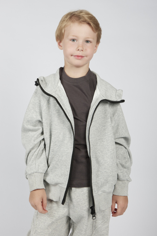 Толстовка на молнии B-HDZ36130 Miasin (Серый, 110)
