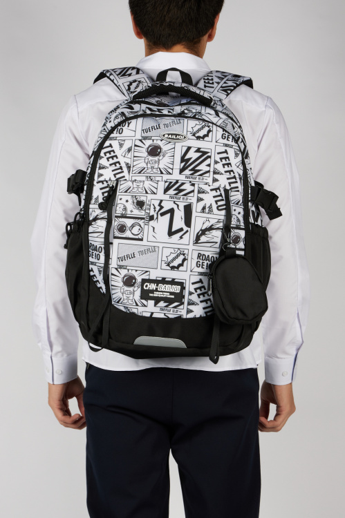 рюкзак A-BG56543 Miasin (Черный/Белый, Унив. (4 шт.))