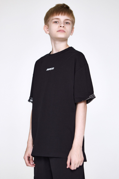 Футболка B-TS35145 (черный, 140)