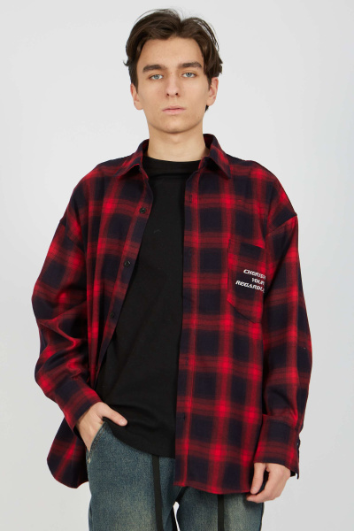 Рубашка (Красный, 140)