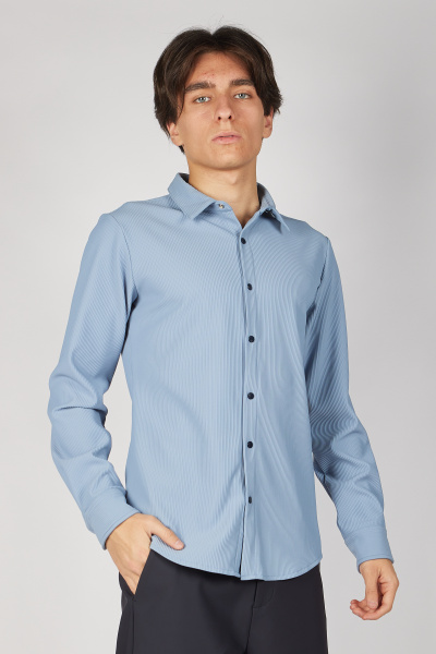 Рубашка B-SH35231 (Голубой, 122)