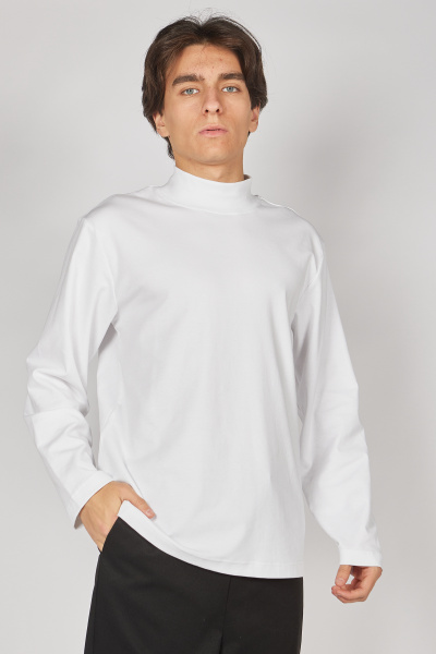 Лонгслив B-TN35264 (Белый, 122)