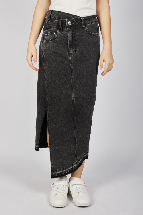 Юбка G-SK25430 Miasin (джин. черный, 134)