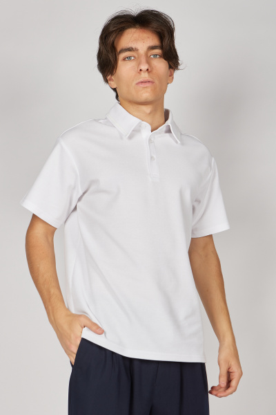 Поло B-PL35250 (Белый, 140)