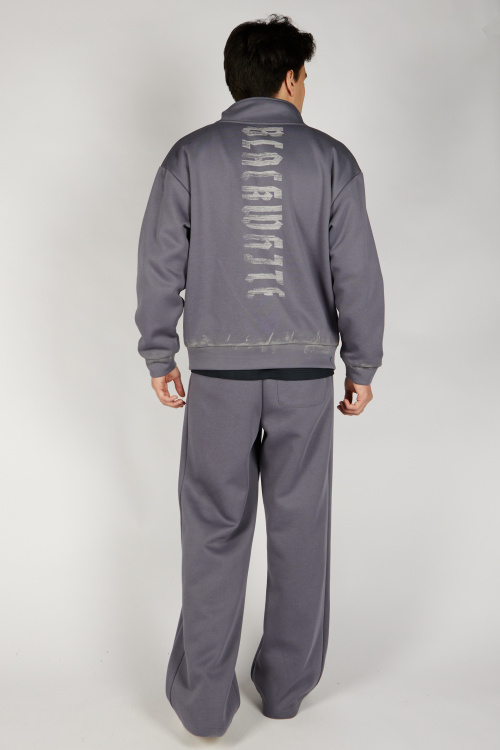 Толстовка на молнии B-HDZ36456 Miasin (темно-серый, 140-170)