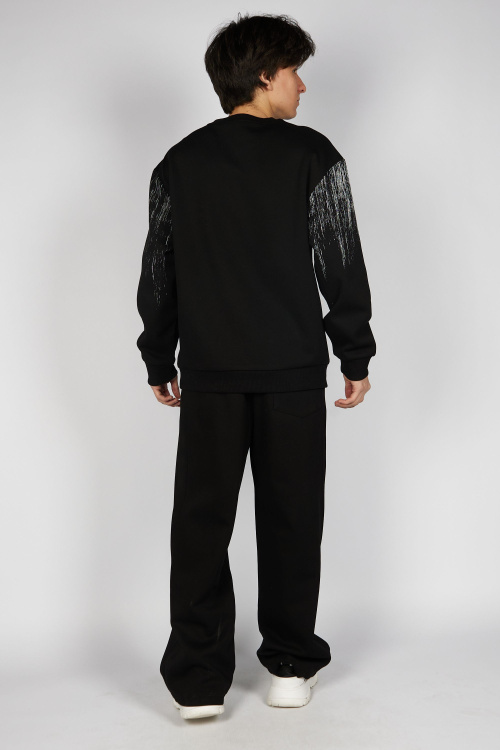 Брюки B-TR35452 (Черный, 140-170)