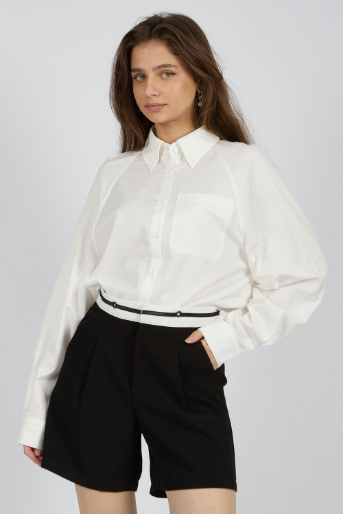 Блузка G-SH24583 (Молочный, 176)