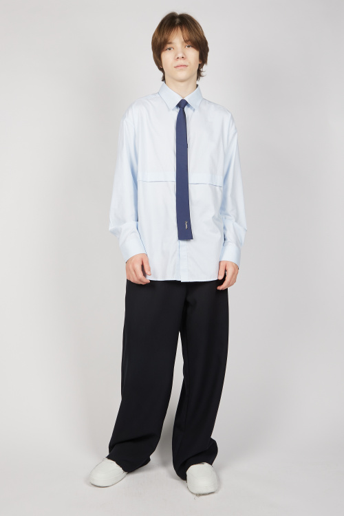 Галстук A-NT55575 (Синий, Унив.)