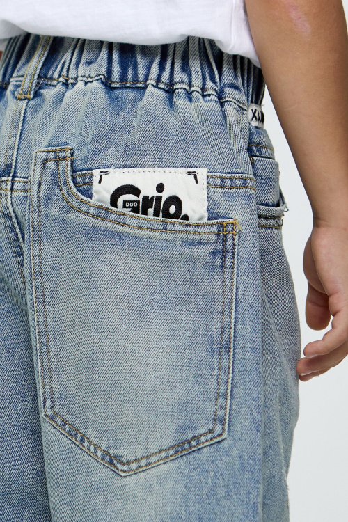 Джинсы B-JN35188 (Джинсовый, 134)