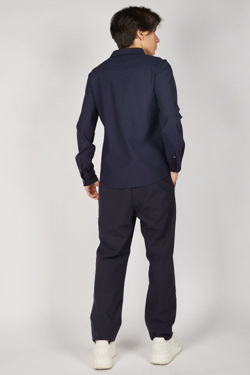 Рубашка B-SH35231 (Синий, 176)