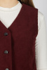 Жилет G-VST25402 Miasin (Бордовый, 134)