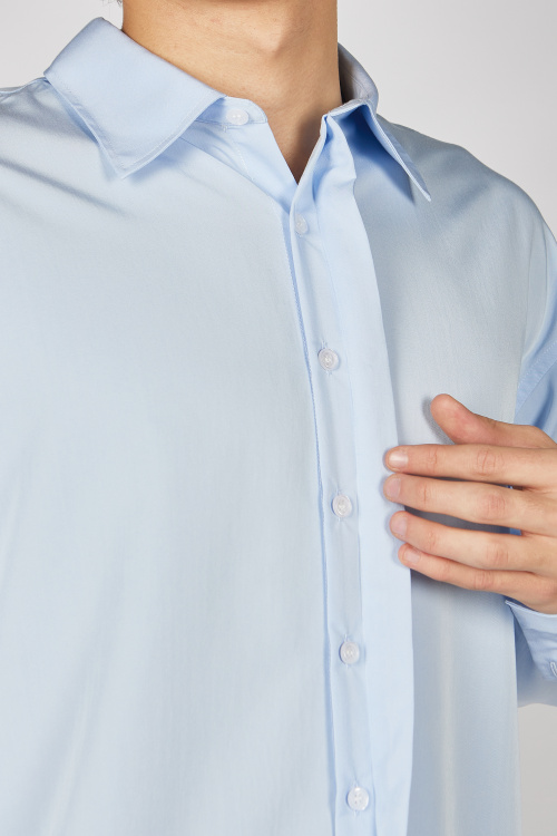 Рубашка B-SH35210 (Голубой, 176)