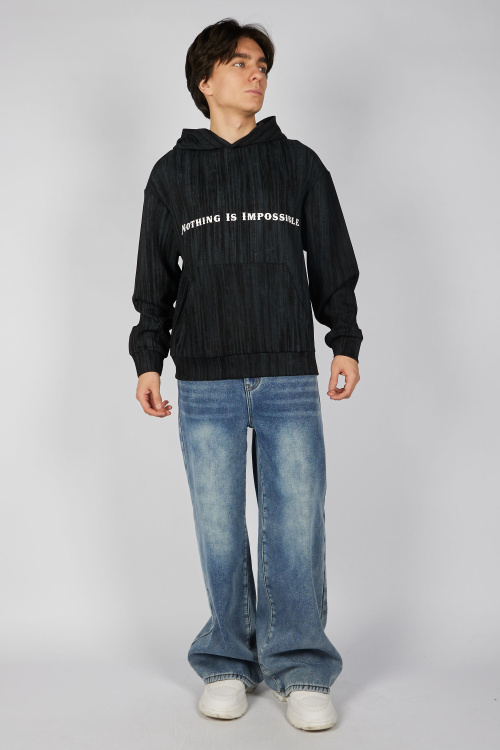 Худи B-HD35449 (Черный, 140-170) Miasin