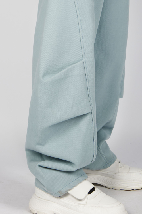 Брюки B-TR35407 (джин. синий, 140-170)