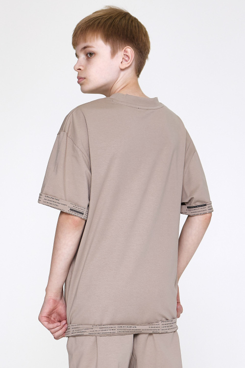 Футболка B-TS35145 (T.бежевый, 140)