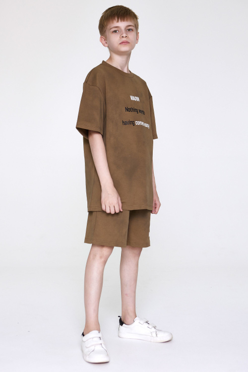 Шорты B-TR35152 (Темно-бежевый, 140-170)