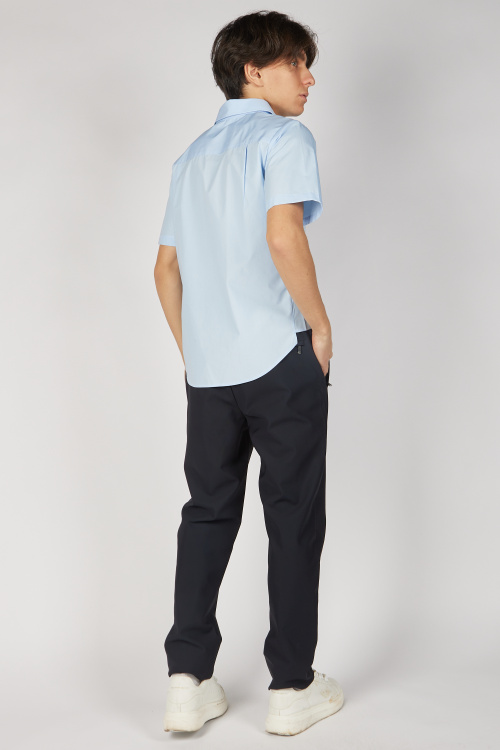 Рубашка B-SH35217S (Голубой, 140-170)