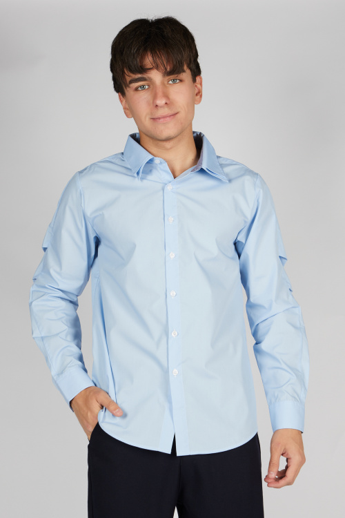 Рубашка B-SH36205 Miasin (Голубой, 140-170 (6 шт.))