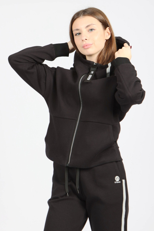 Толстовканамолнии G-HDZ24544A (Черный, 140)