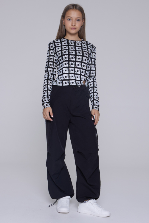 Лонгслив G-TN25118 (черный, 164)