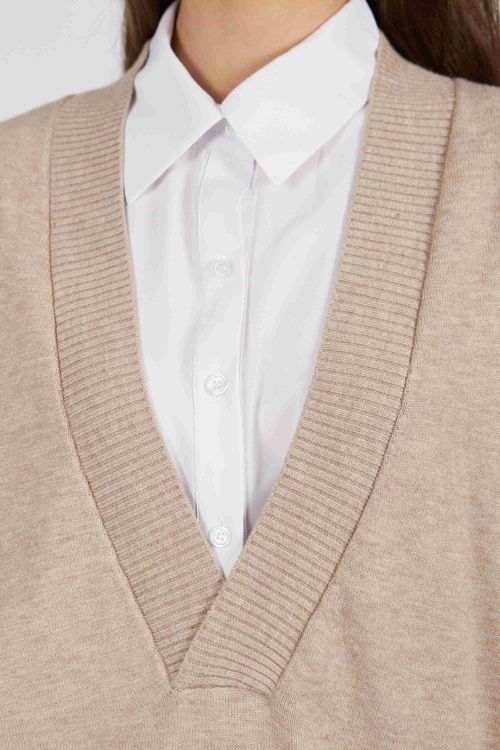 Жилет G-VST24528 (Бежевый, 152)