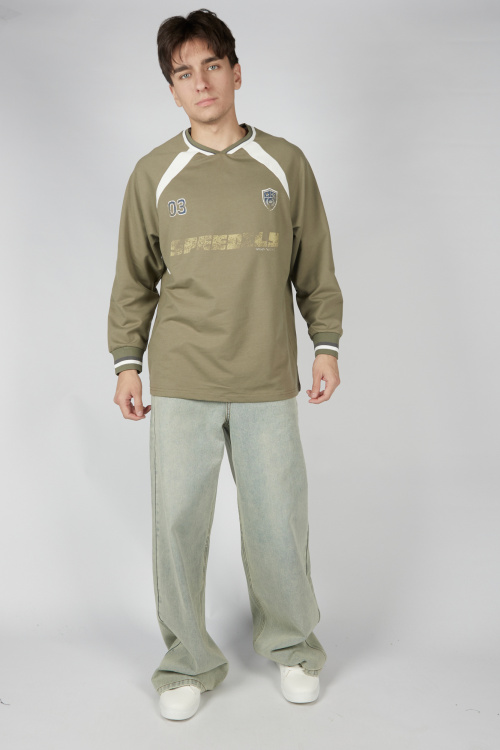 Джинсы B-JN36005 Miasin (джинс. беж-синий, 140-170)