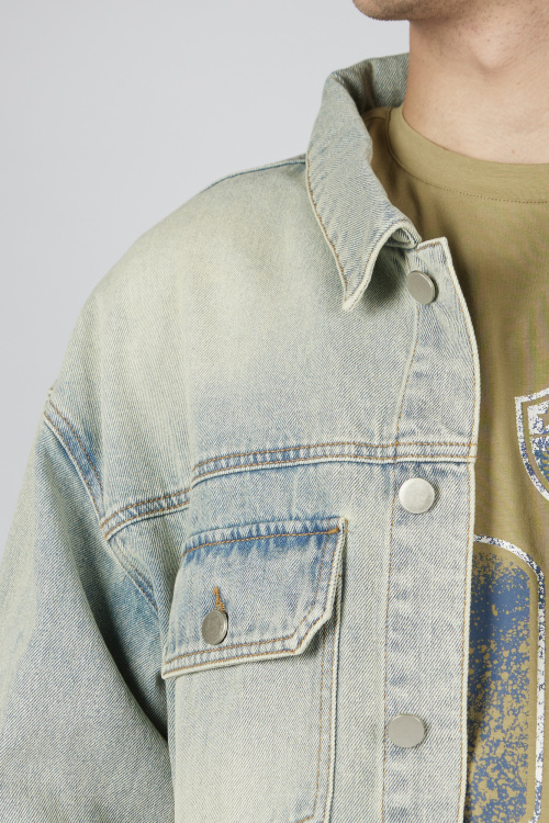 Куртка B-JCK36013 Miasin (Джинс. беж-синий, 170)