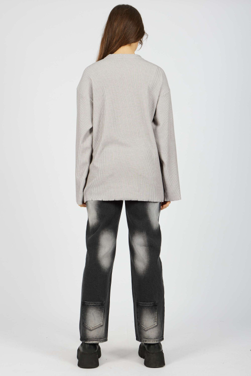 Лонгслив (Серый, 170)