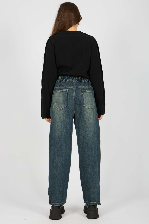 Джинсы (Джинсовый, 140)