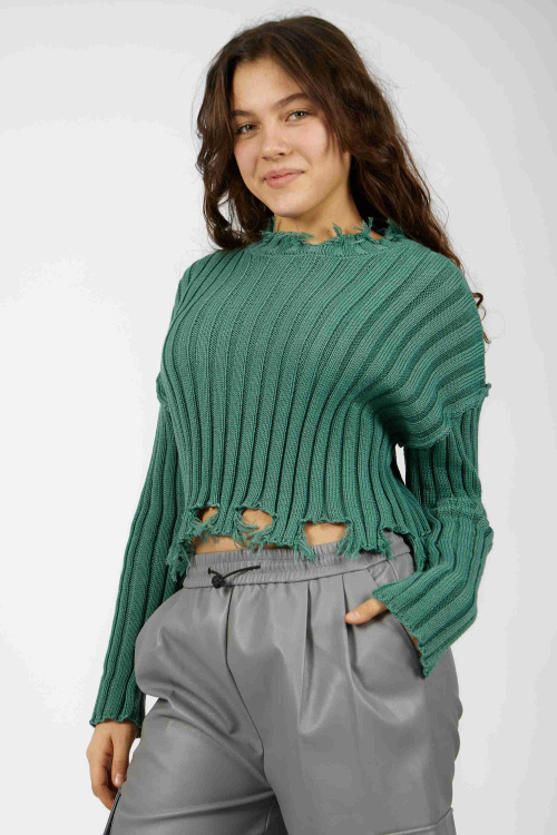 Свитшот G-SW24629 (Серо-зеленый, 146)