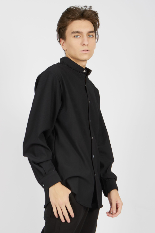 Рубашка B-SH34406 (Черный, 158)