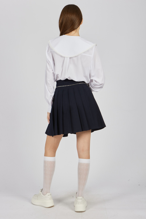 Юбка G-SK24411B (Синий, 140)