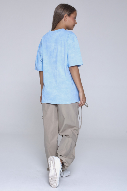 Футболка B-TS35168 (Голубой, 140)