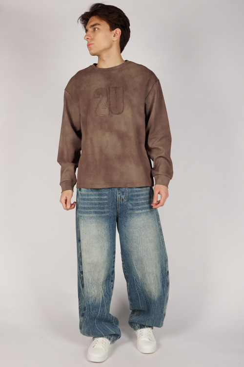 Лонгслив B-SW36472 Miasin (коричневый, 140-170)