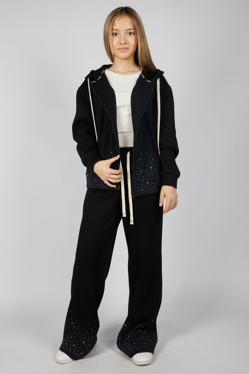 Толстовка на молнии G-HDZ25406 (Черный, 134-164)