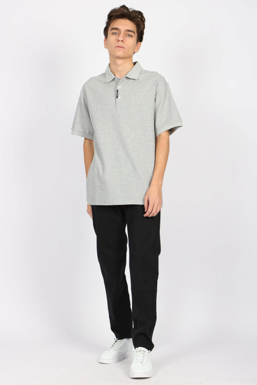 Поло B-PL34439S (Серый, 158)