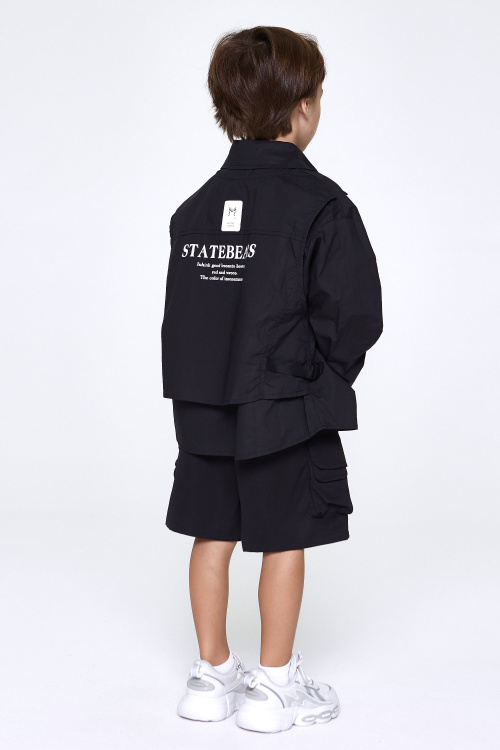 Рубашка B-SH35016 (черный, 134)