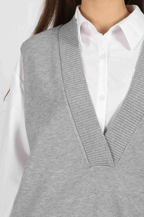 Жилет G-VST24528 (Серый, 152)